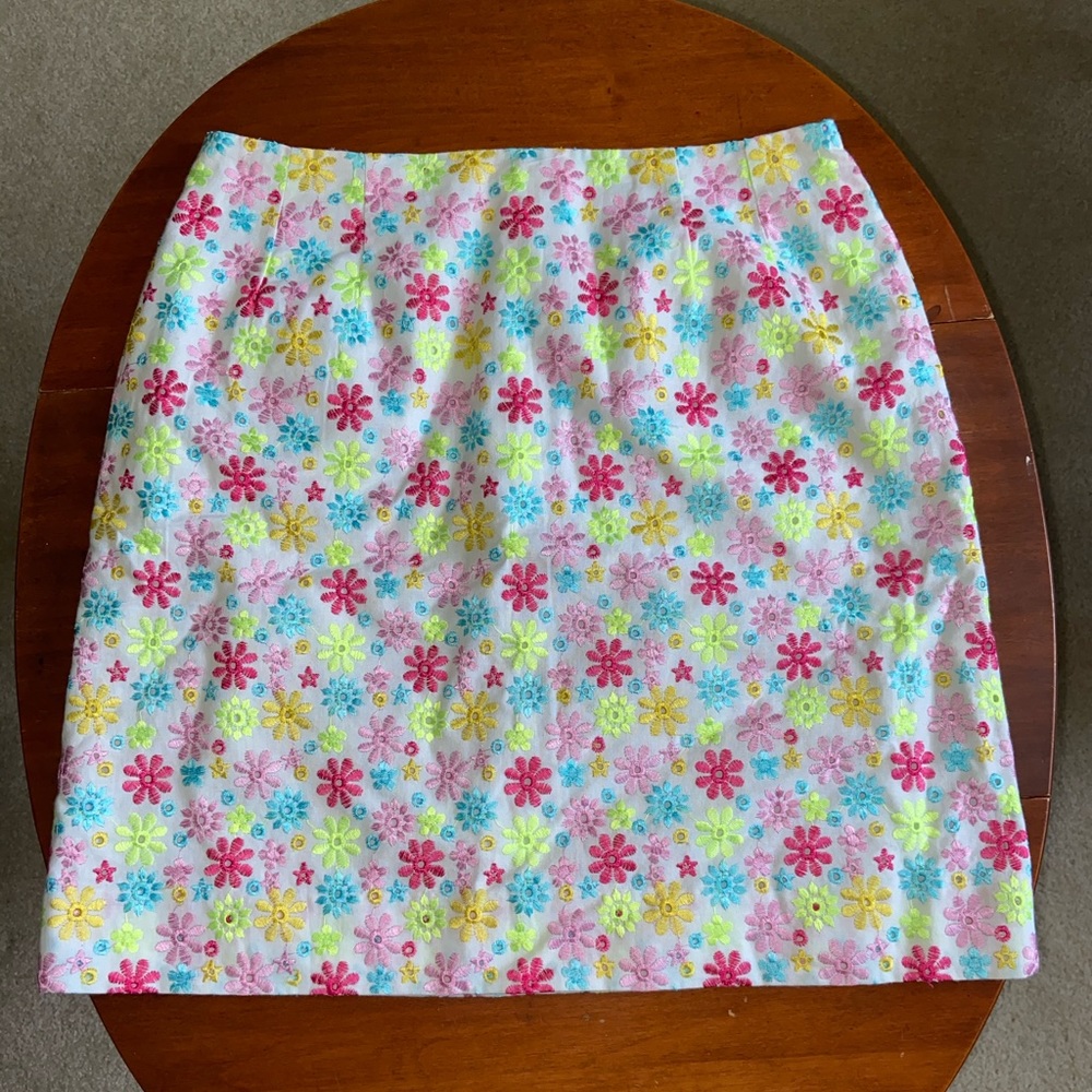 Lilly Pulitzer Floral Skirt